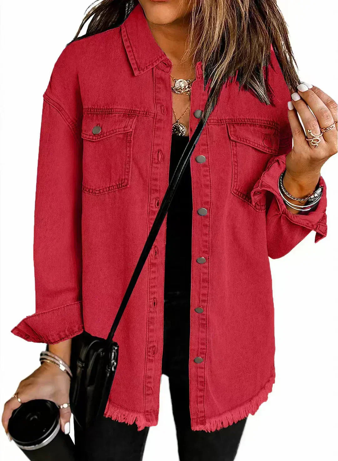 Stefania™ | Tidlös jeansjacka